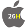 Aplicativo 26H para iOS
